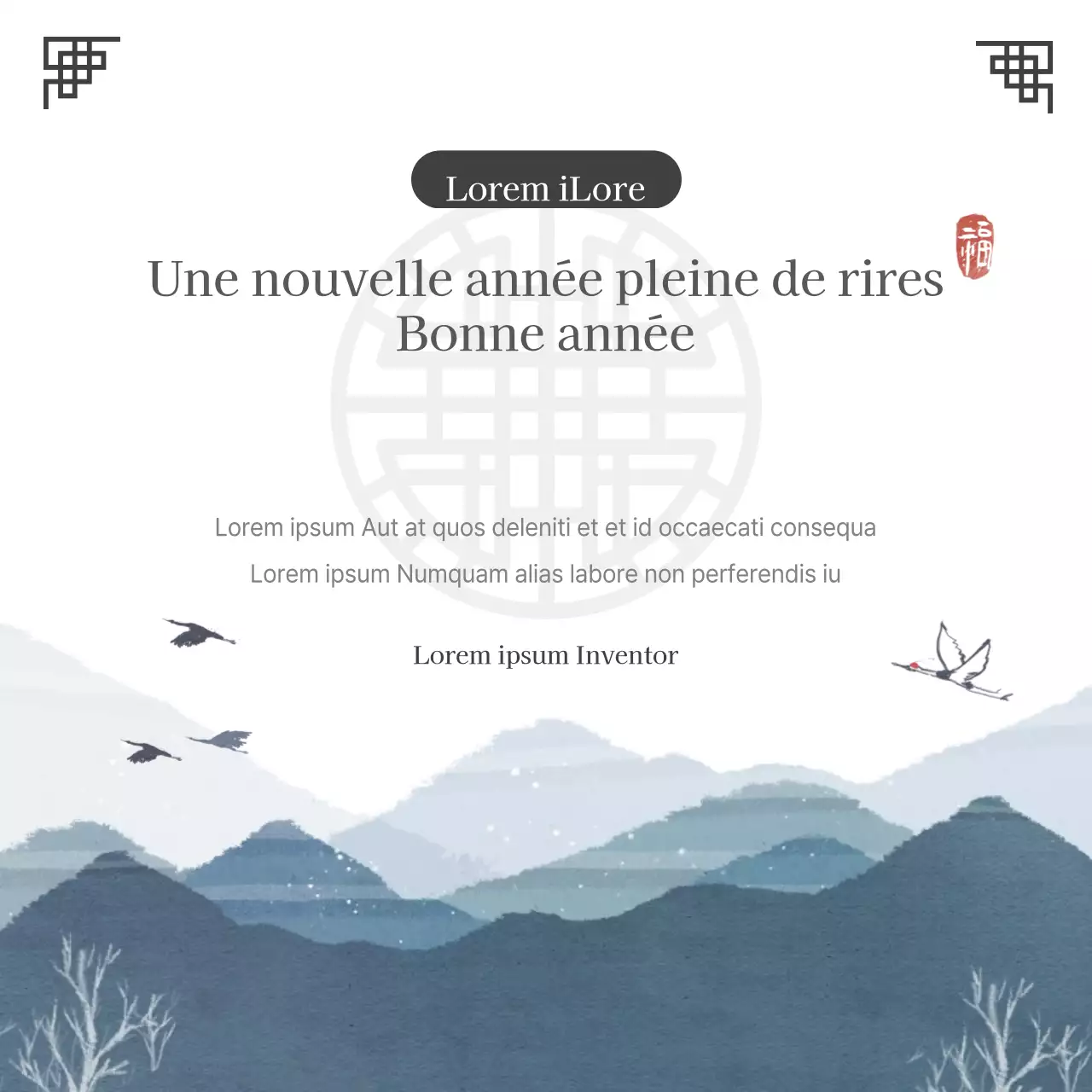 Bonne année_Sentiment traditionnel