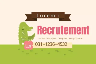 Recruter des enfants