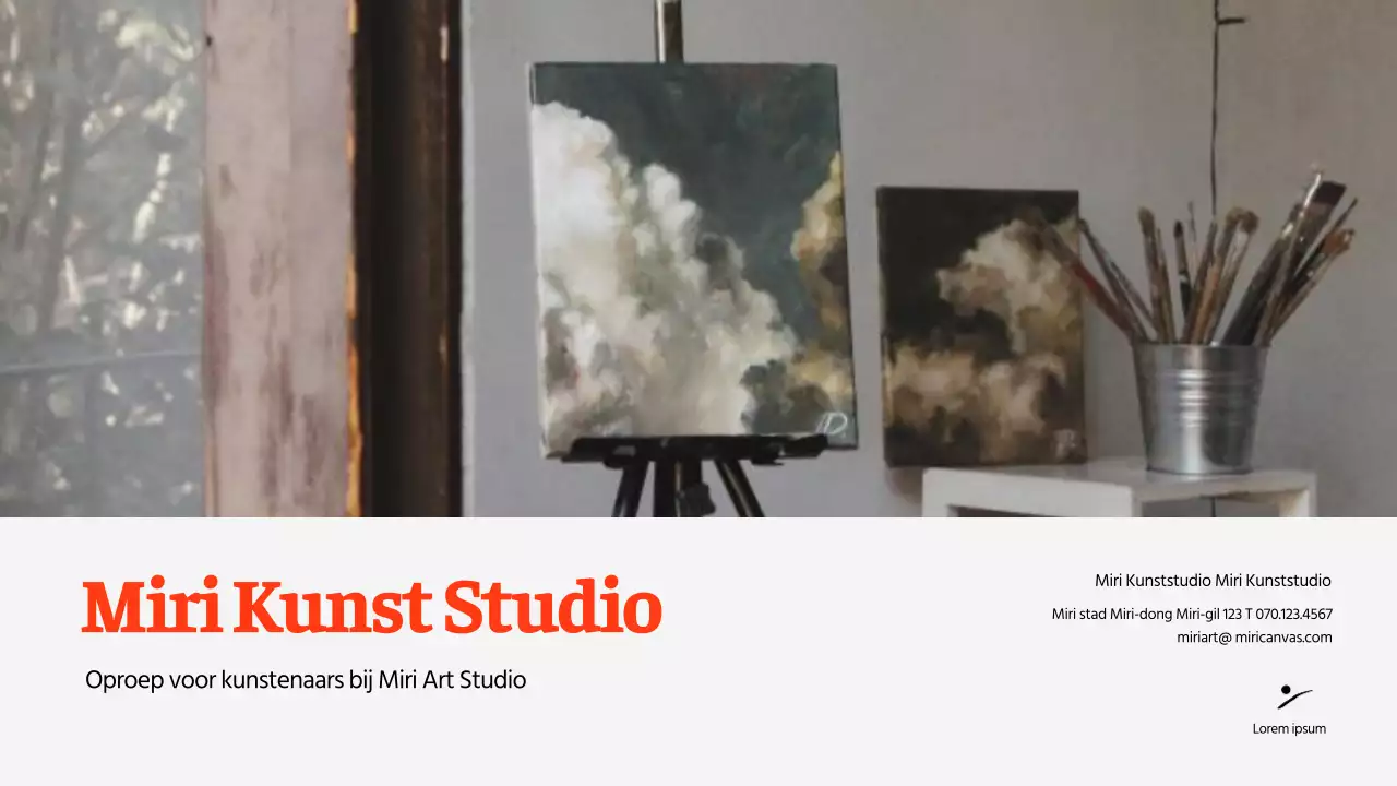 Oproep voor kunstenaars in residentie in de Red and Black Art Studio