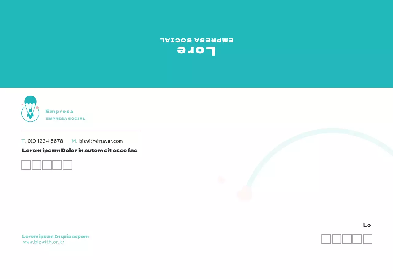 logótipo azul limpo empresa sem fins lucrativos
