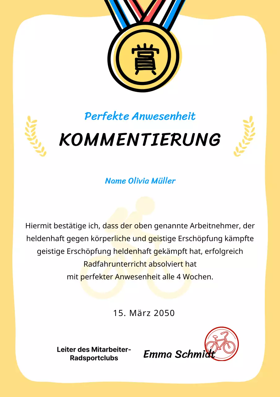 Niedliche Handzeichnungen, die die Dokumentation auflisten