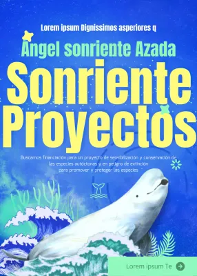 Día del Mar Azul y Menta Proyecto de financiación de la vida marina en peligro