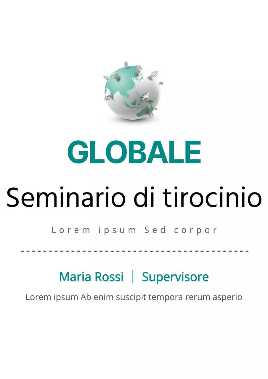 Stile pulito in menta scura e nero Informazioni sui seminari Intuition