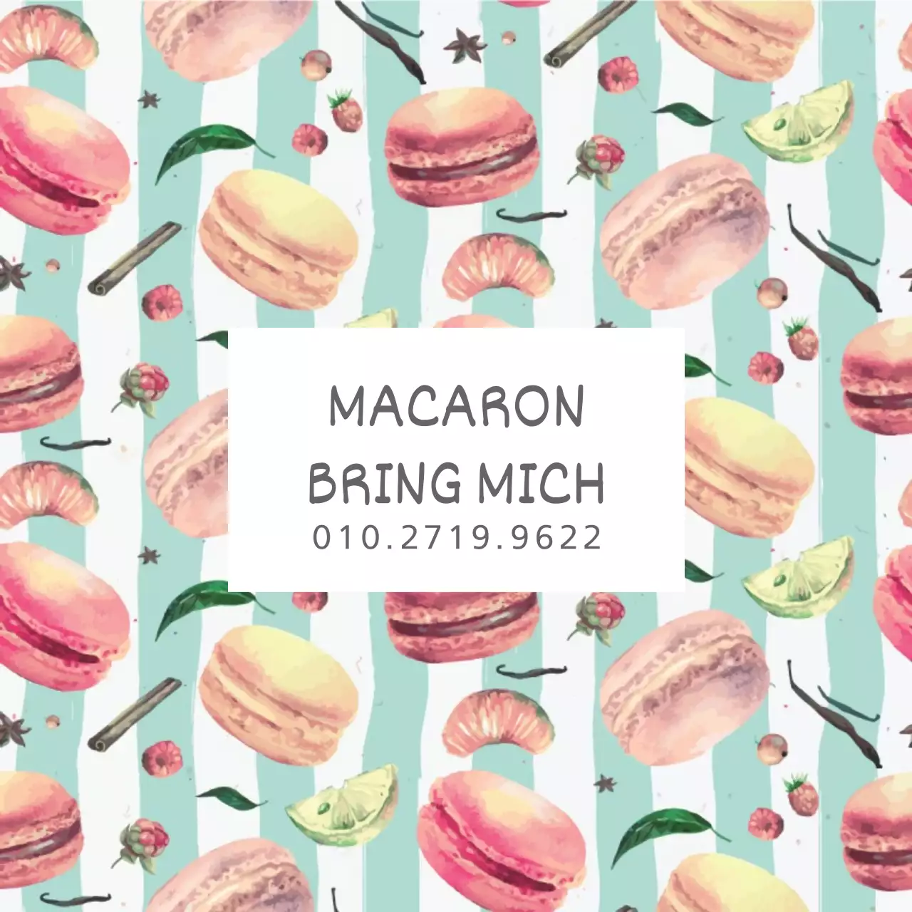 MACARON BRINGEN MICH
