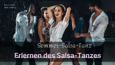 Salsa tanzen lernen Summer Glamour Basic Step Dance Club