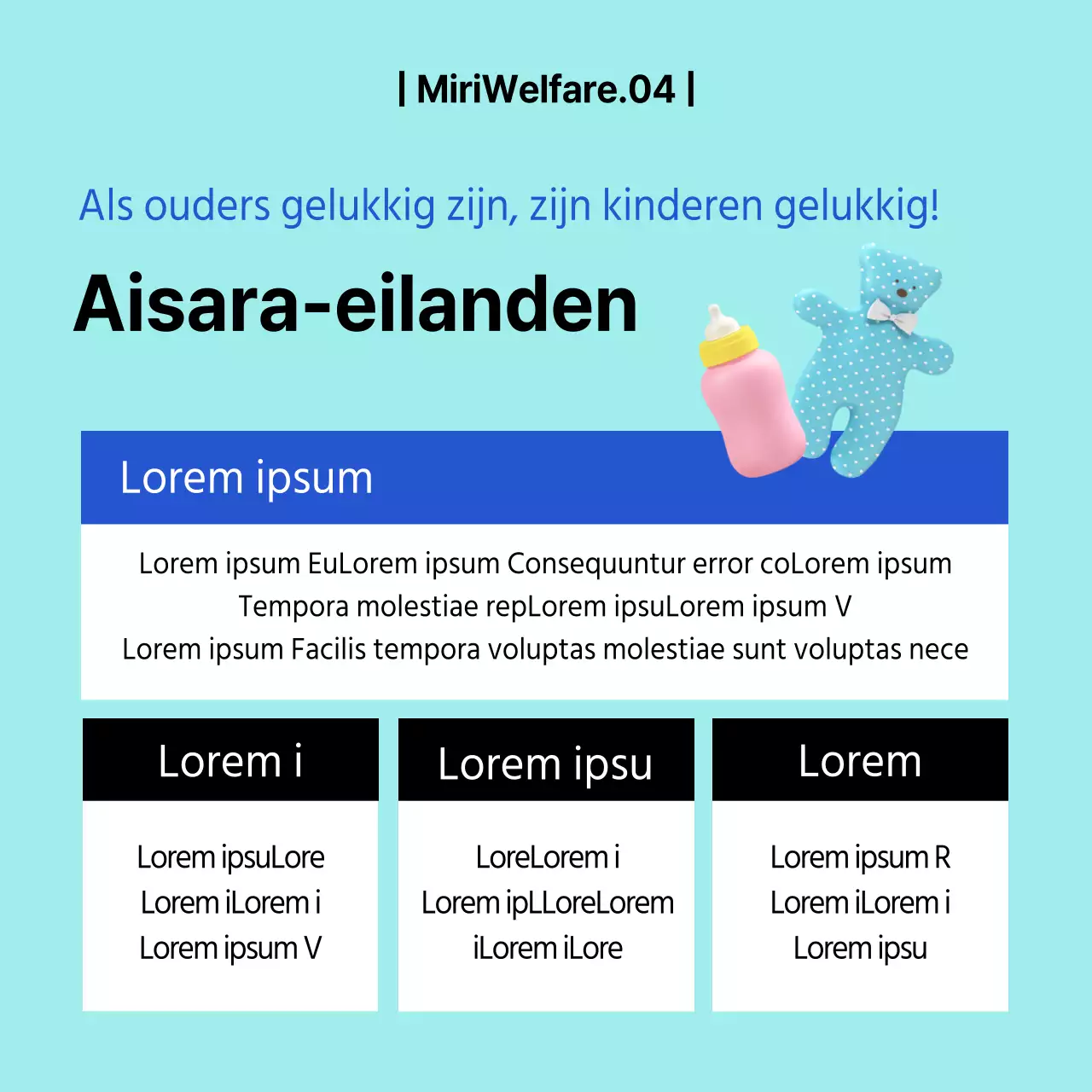 3D-pictogram met blauwe en lichtblauwe kleuren Wijzigingen bedrijfswelzijn