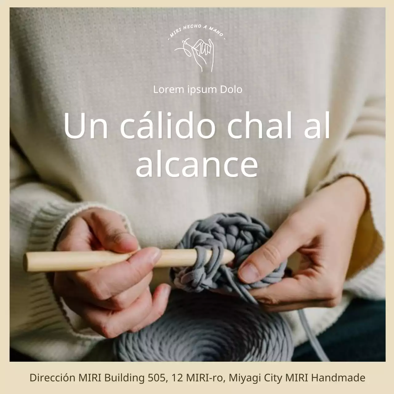 Beige Caliente Simple Knitting Taller Nueva Clase Notificaciones Instagram Nuevo Feed