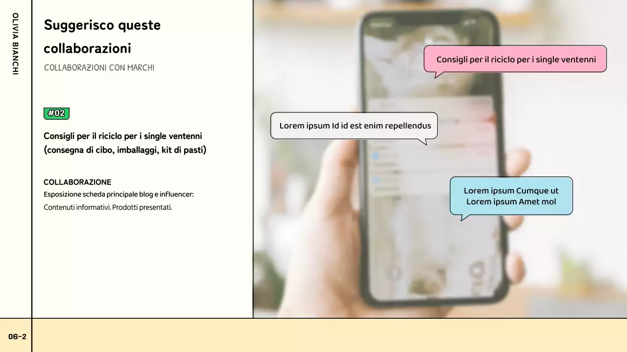 Una simpatica e colorata proposta di collaborazione tra YouTuber in rosa, verde e pastello.