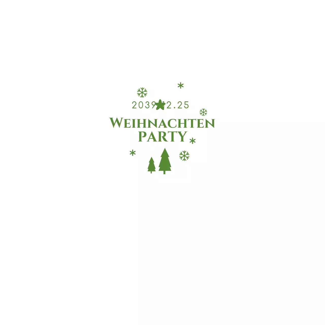 WEIHNACHTSFEIER 냅킨