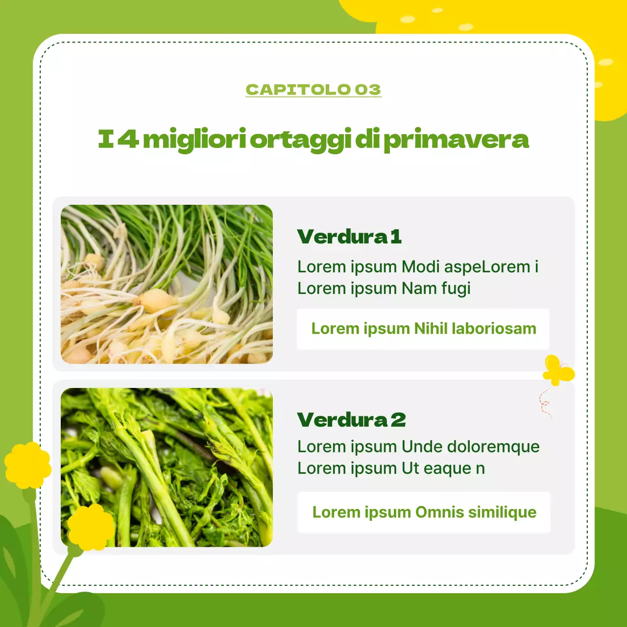 Fiori primaverili brillanti in tonalità chartreuse e rosa