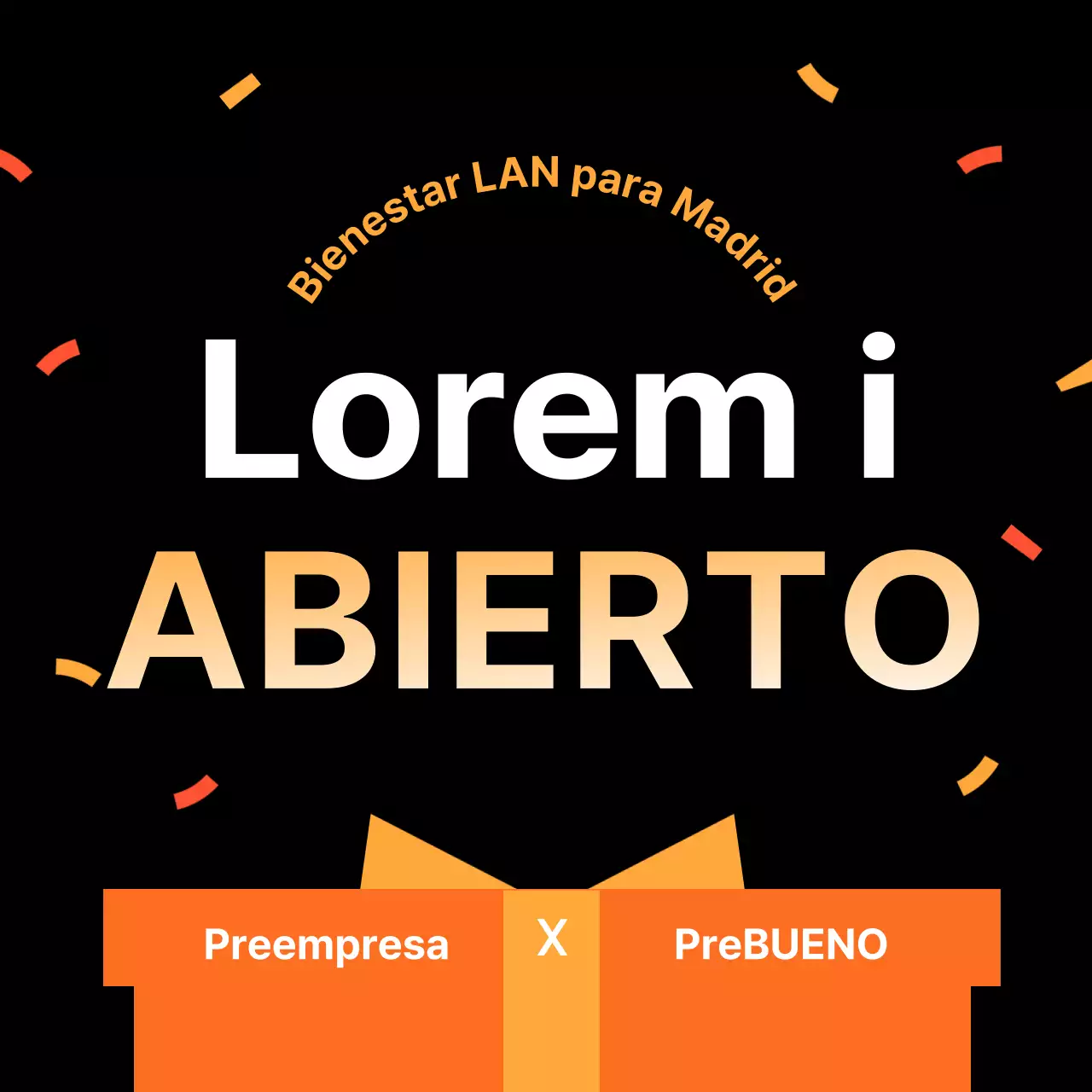 Inaugurado un limpio centro comercial de bienestar interno negro y naranja