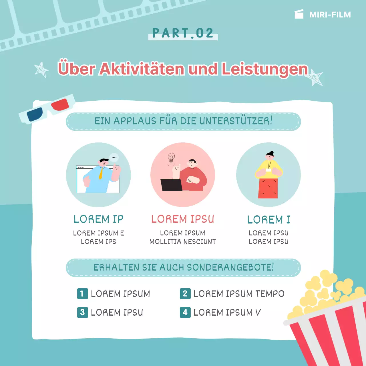 Minzige Filmfestival-KarteNews