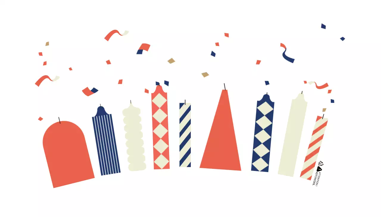 Gobelets en papier colorés pour les fêtes