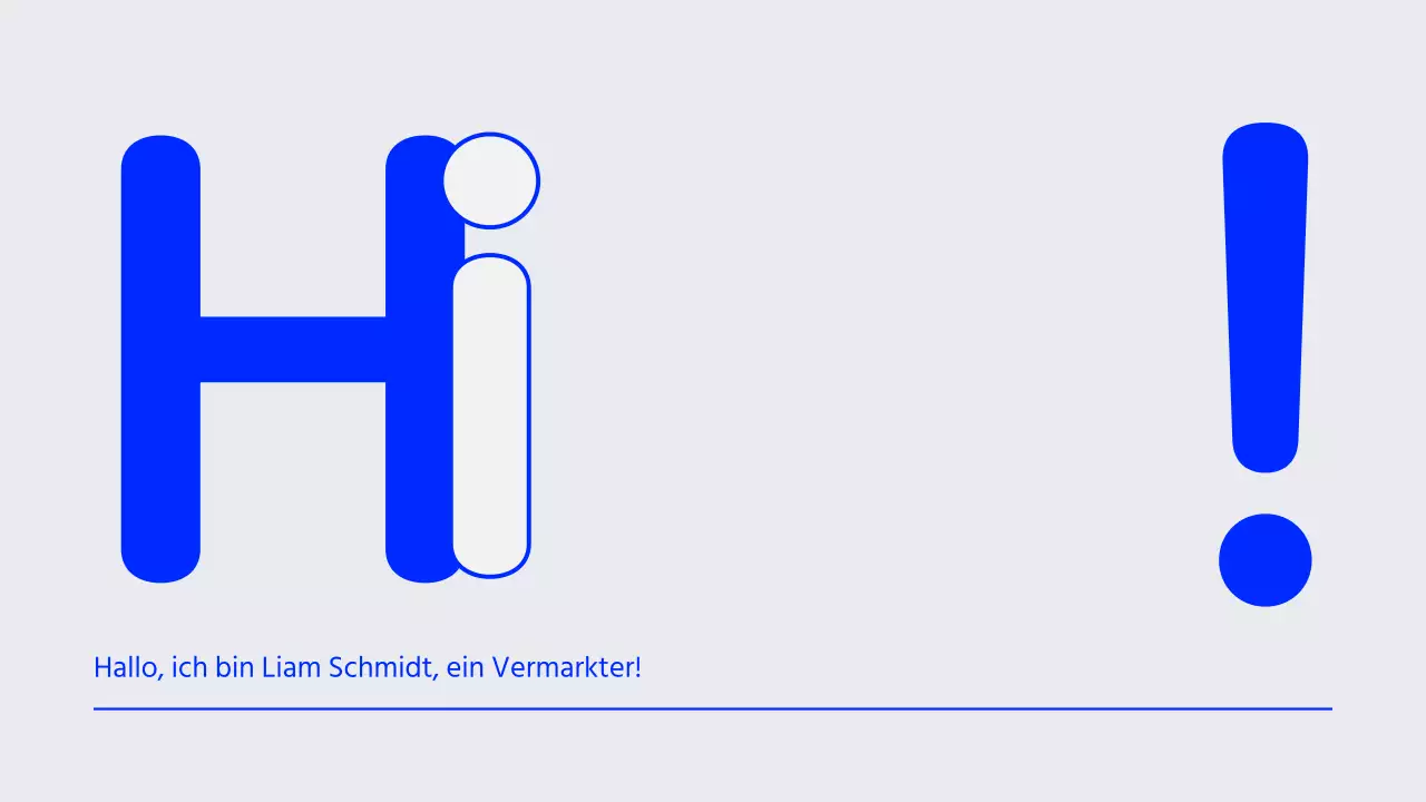 Persönliche Präsentationen