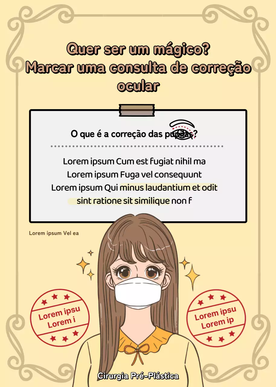 Consultas com desconto com ilustrações divertidas de desenhos animados