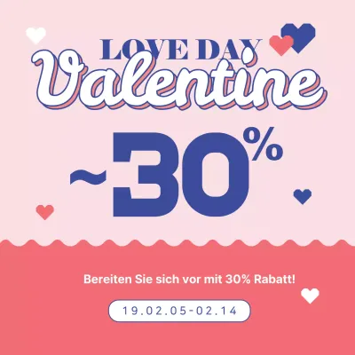 Veranstaltungen zum Valentinstag