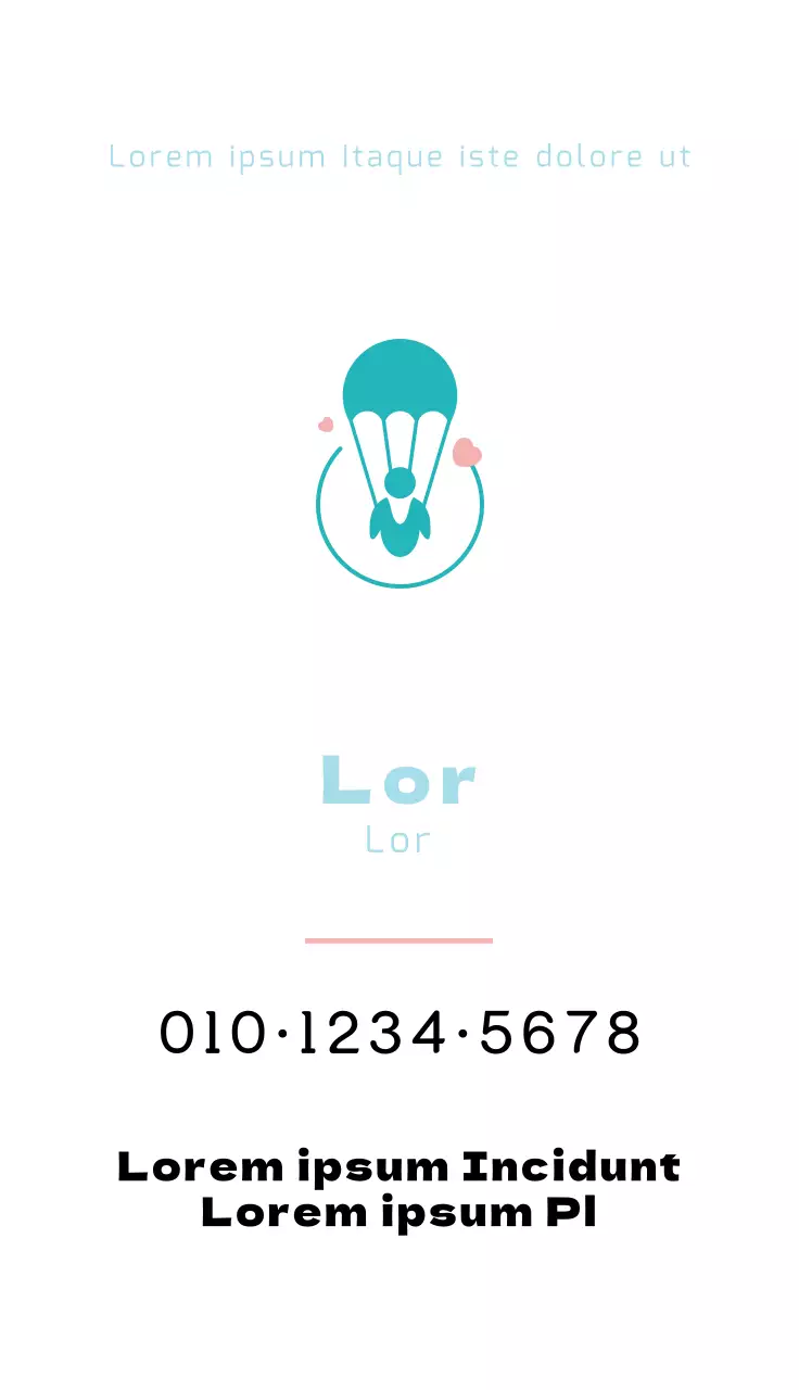 logo azul negocio limpio sin ánimo de lucro