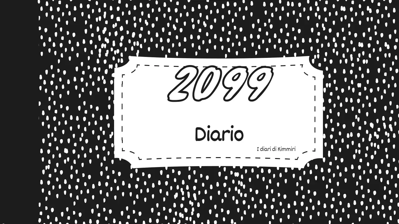 Un post diario in bianco e nero, con un simpatico scarabocchio