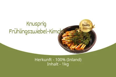 Knuspriges Frühlingszwiebel-Kimchi