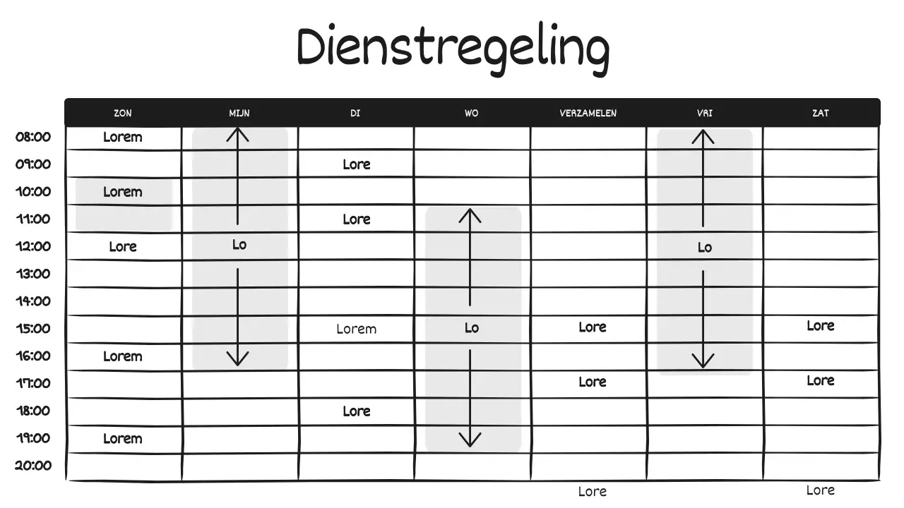 Een zwart-wit, doodle-y dagboekpost met een schattig doodle-gevoel