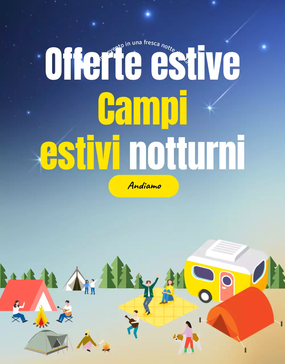 Campo CardNews nell'arcobaleno