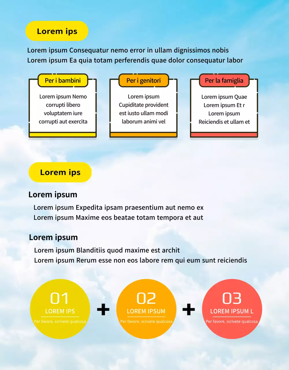 Campo CardNews nell'arcobaleno