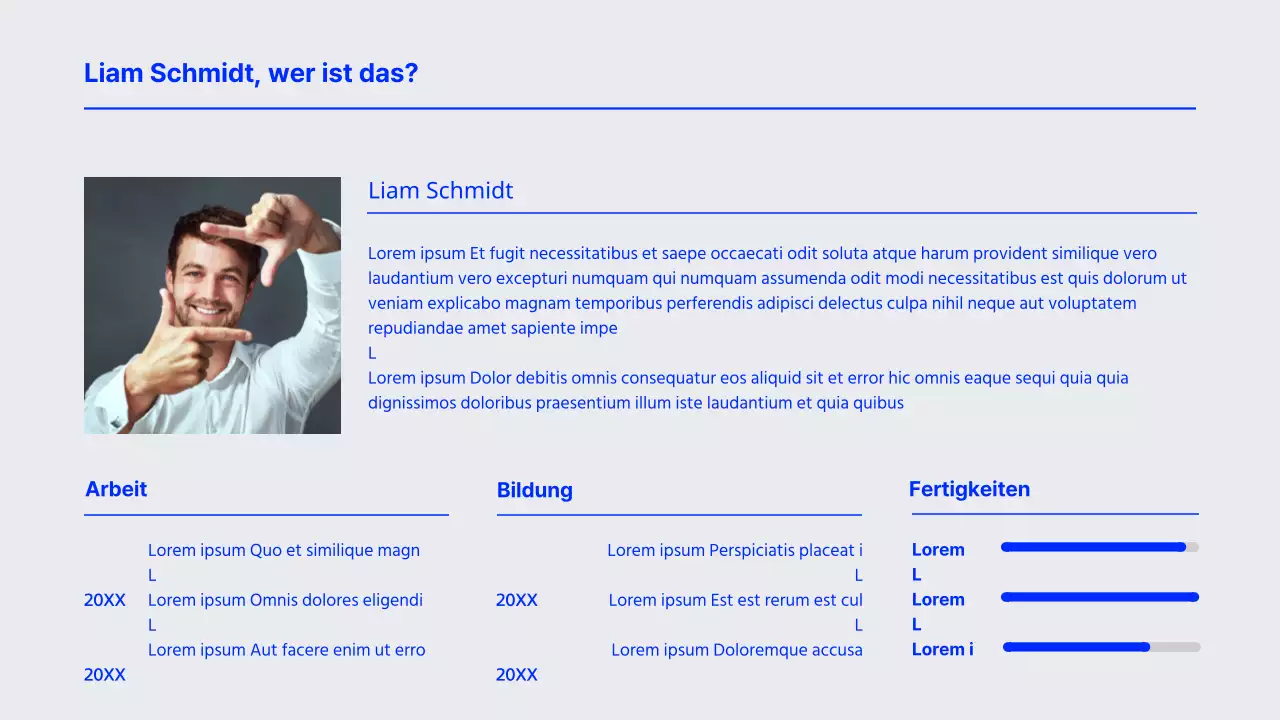 Persönliche Präsentationen