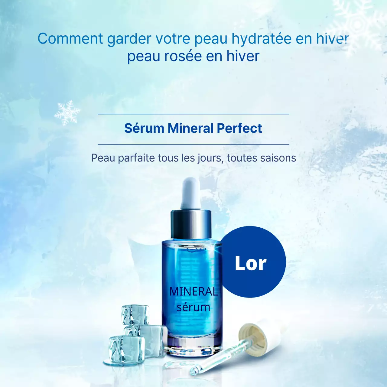 Créer une peau rosée