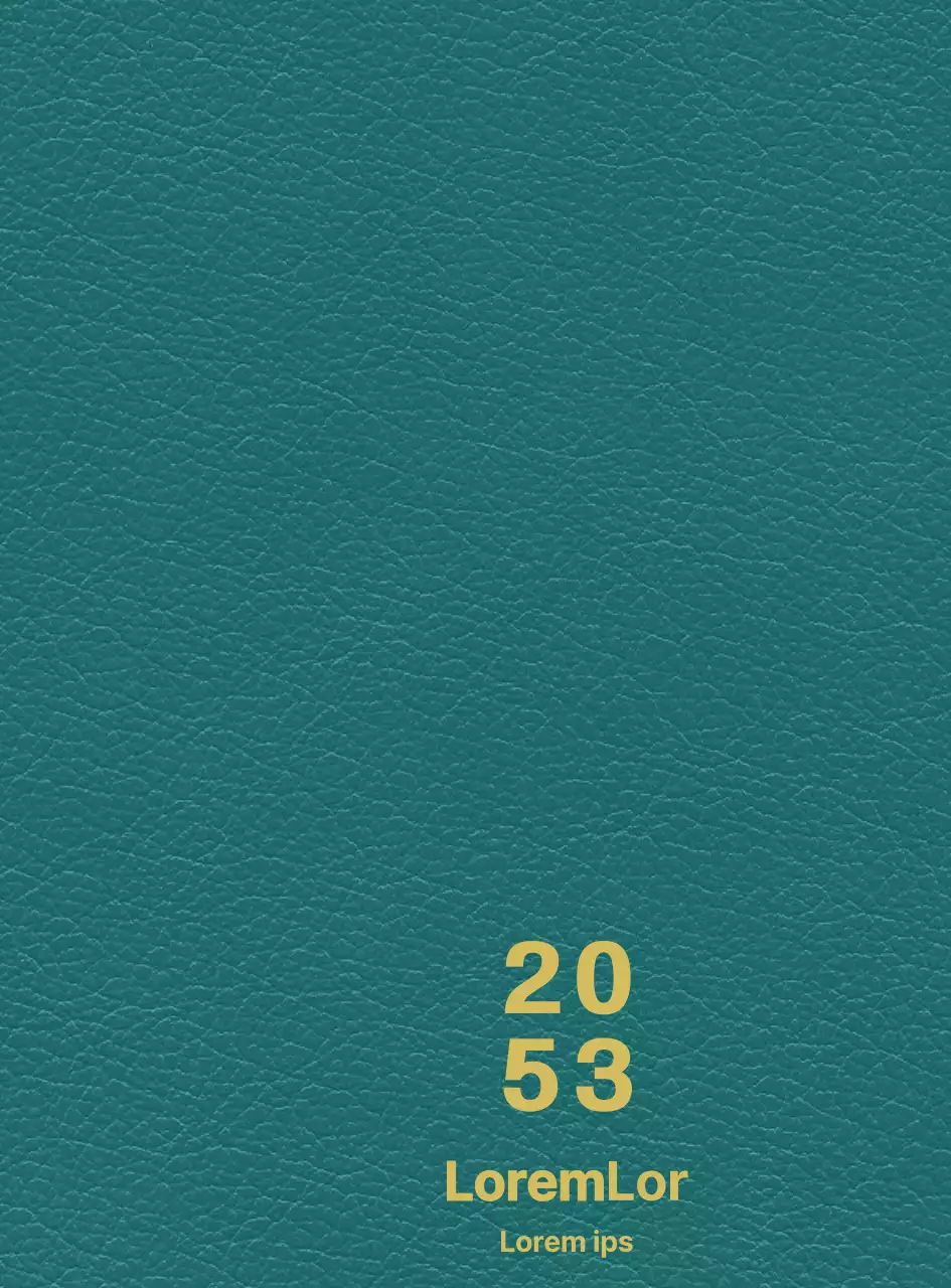 Capa de agenda industrial