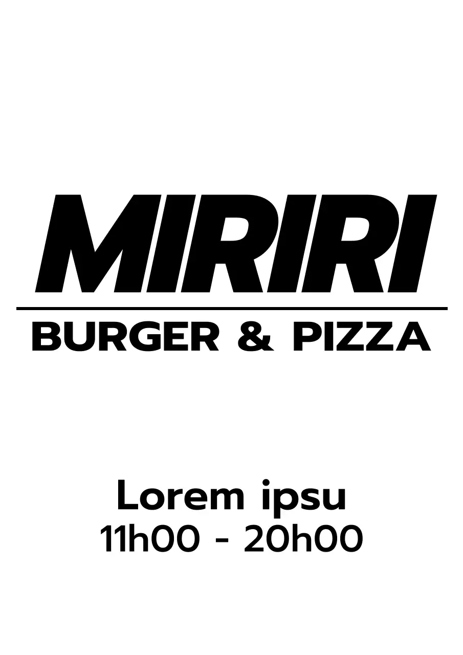 Papier noir simple pour le lettrage du nom de la marque