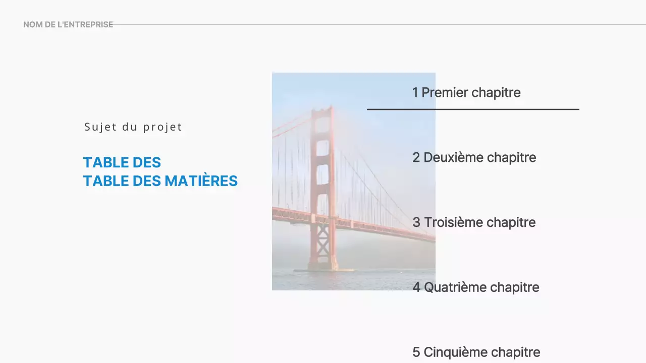 Présentations pour les rapports