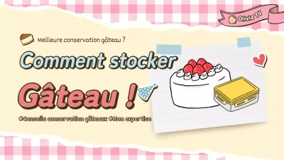 Gâteaux mignons et fantaisistes Comment conserver les aliments en toute sécurité YouTube Vignette