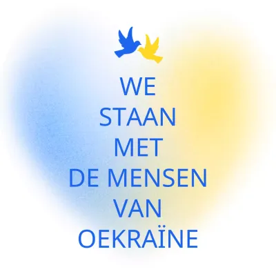 Blauw Geel tegen de oorlog in Oekraïne