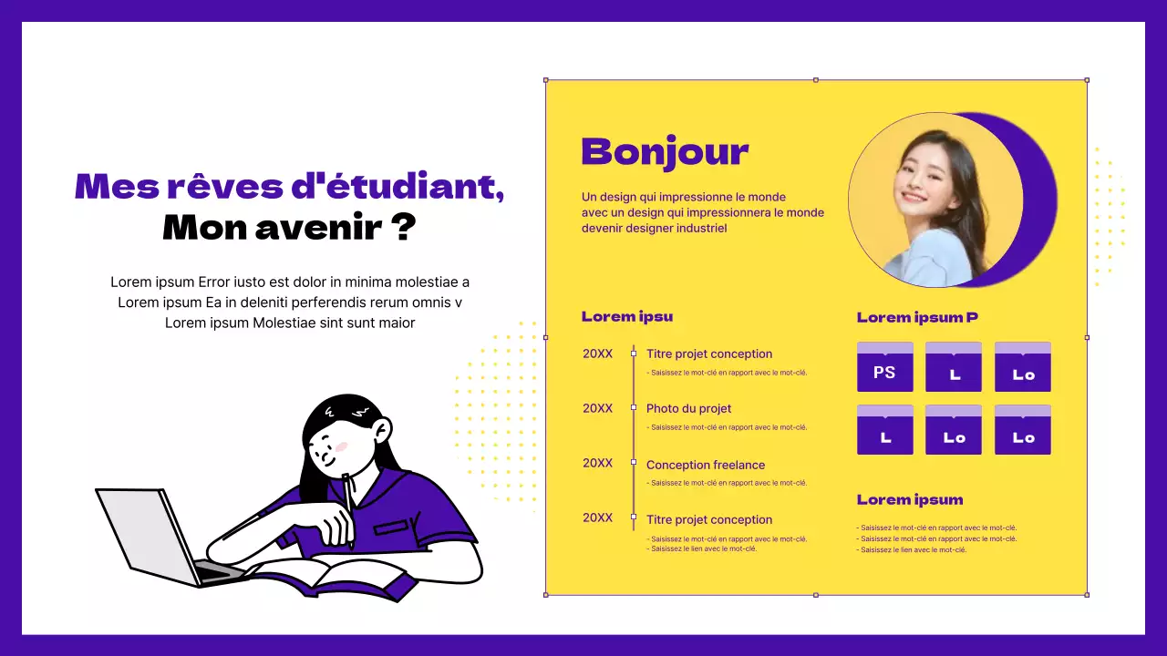 Spécialités jaunes et violettes sur les parcours professionnels des diplômés de l'enseignement secondaire