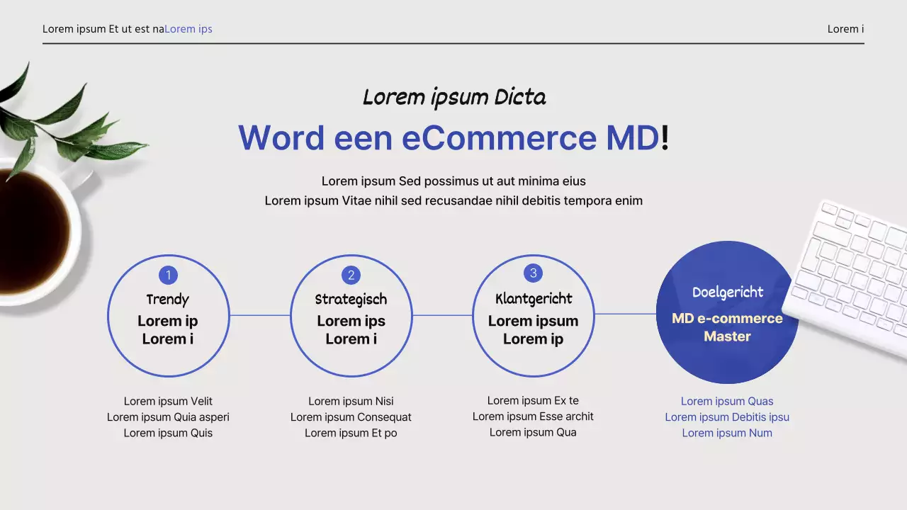 Eenvoudige, professionele portfolio-cv in lichtblauw en lichtgeel