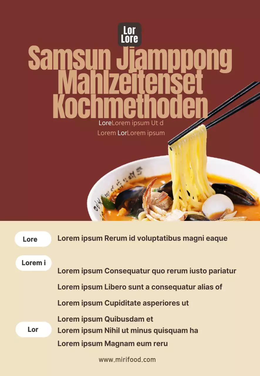 Lebensmittel-Fotografie Intensive chinesische Mahlzeit Kit Rezept Reiskuchen Memo