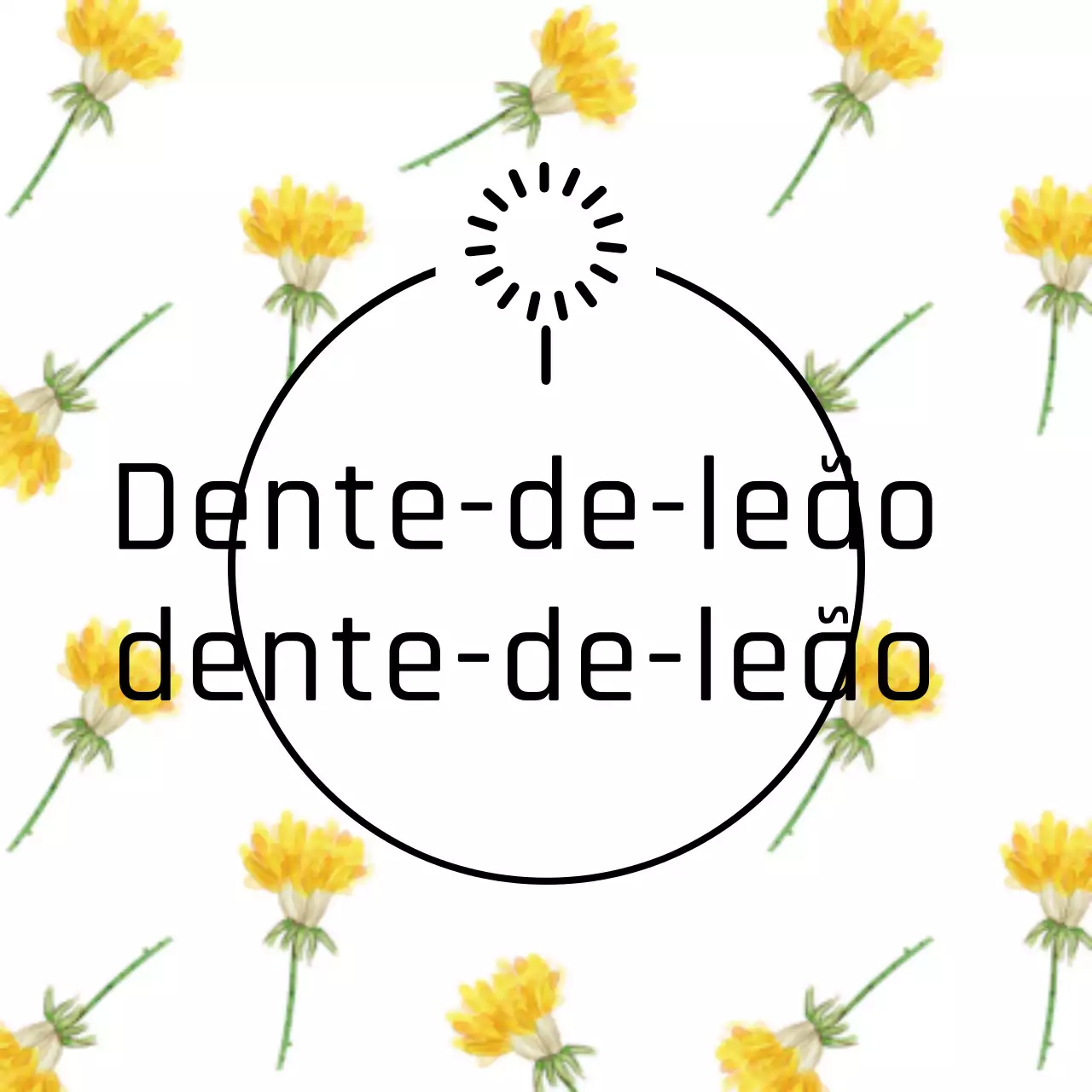 Lírio dente-de-leão