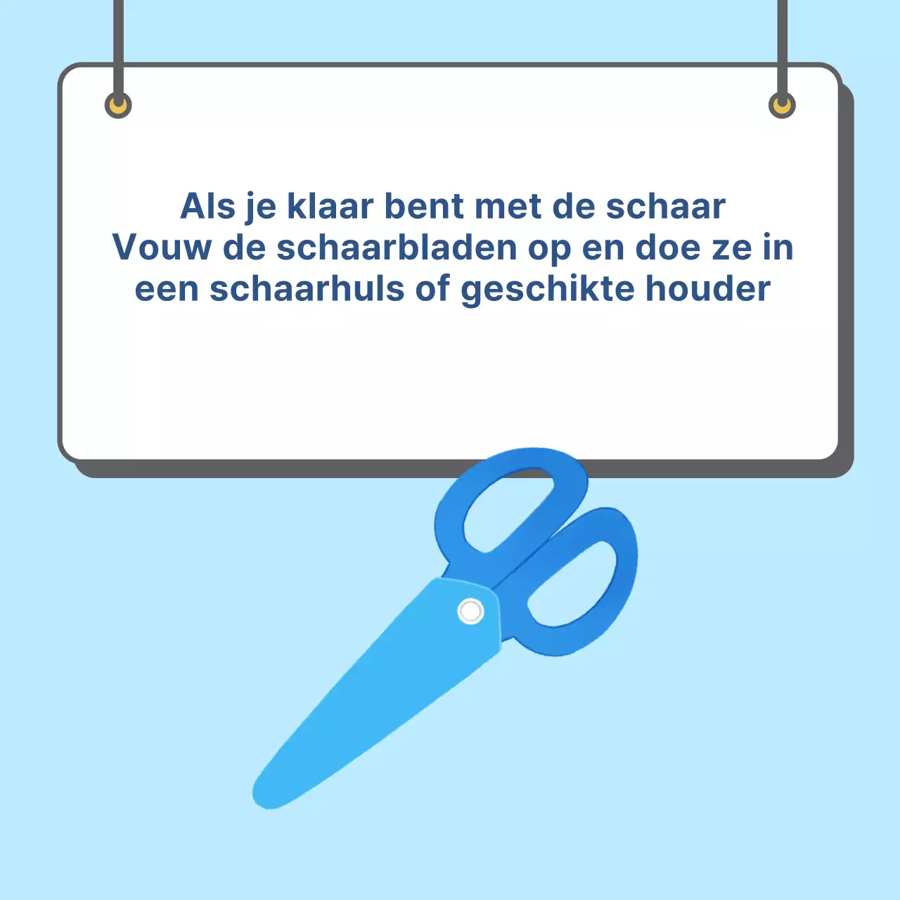 Ducasse schaar gebruiken CardNews