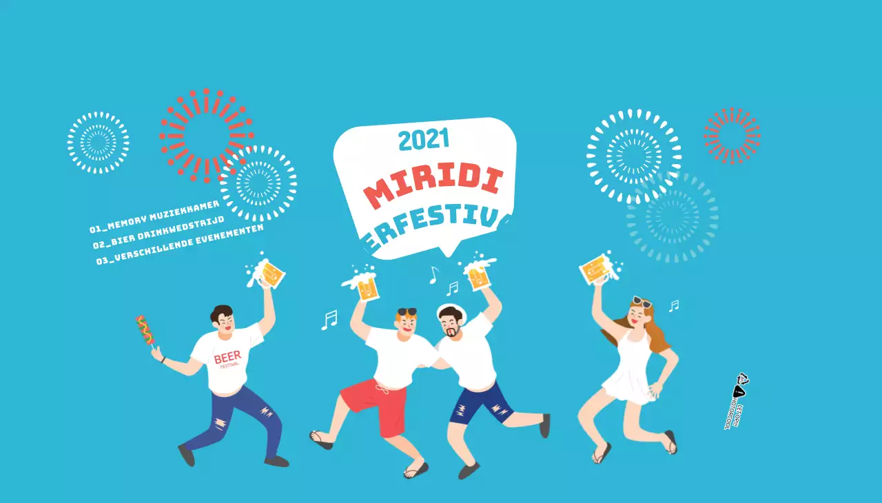 Het Blue Illustration Bierfestival promoten