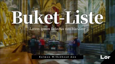 Bucket List in einem Schwarz-Weiß-Magazin