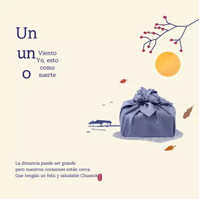 Rich Mid-Autumn Festival Gift Set Ilustración Chuseok Greeting