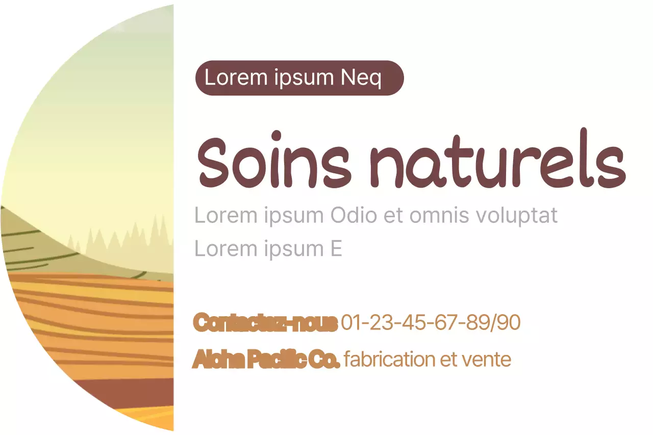 Soins de la nature