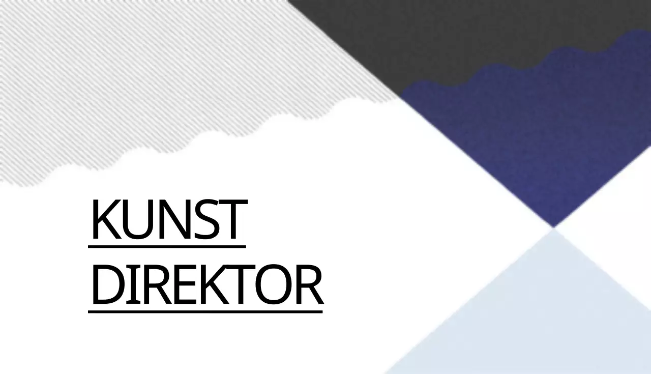 Künstlerischer Leiter
