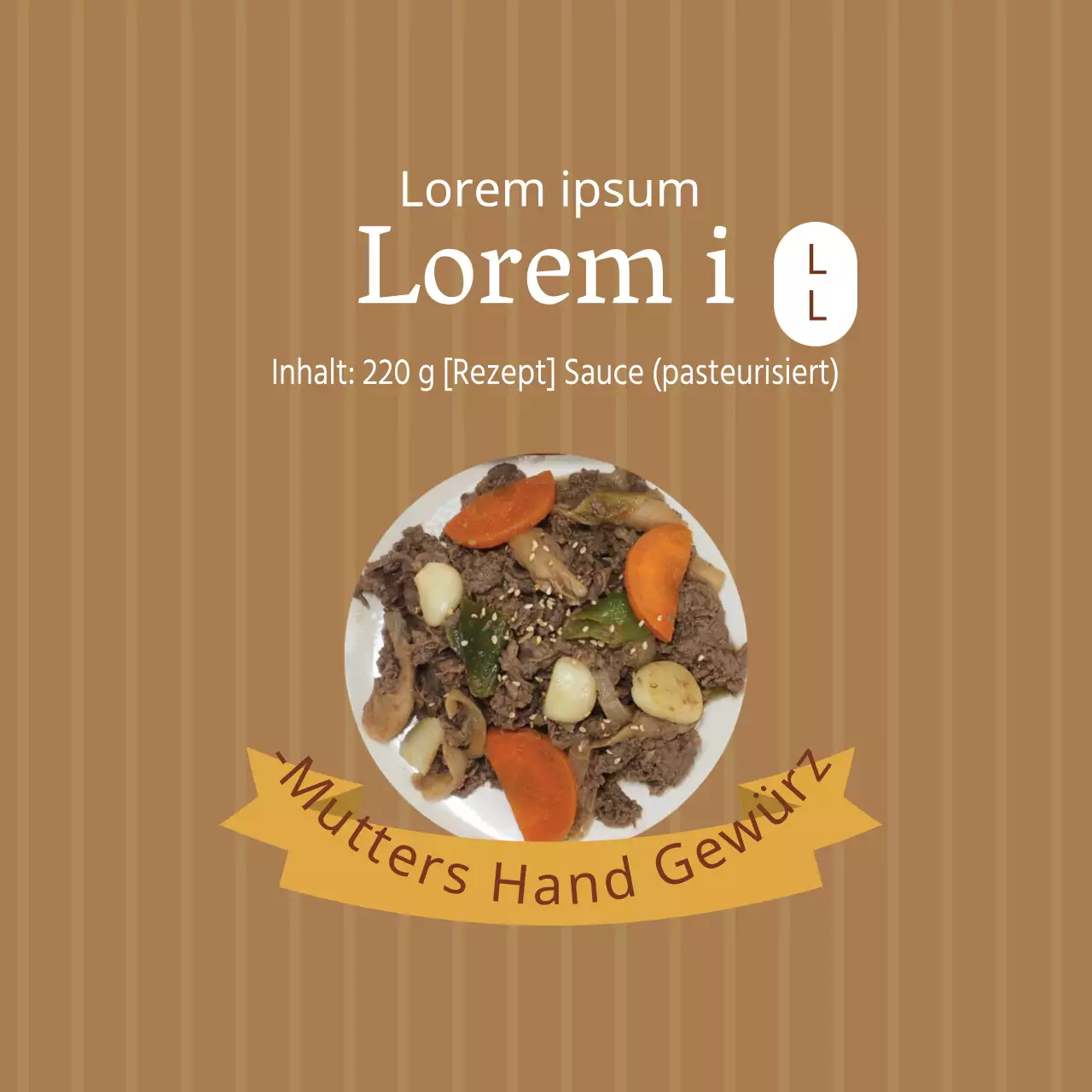 Vintage Food Teriyaki Sauce Würze Etikett