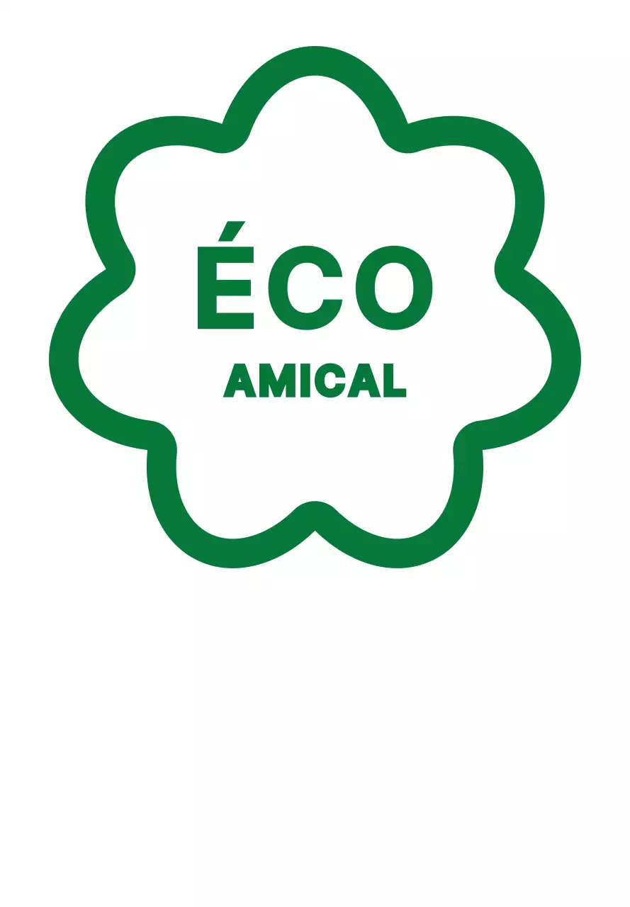 Combinaison simple d'icônes et de textes en vert et bleu Campagnes vertes