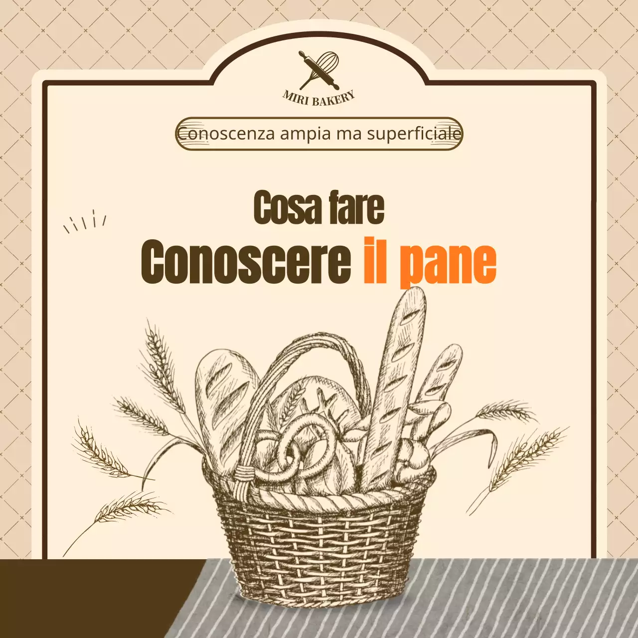 Conoscere i pani vintage marroni e beige