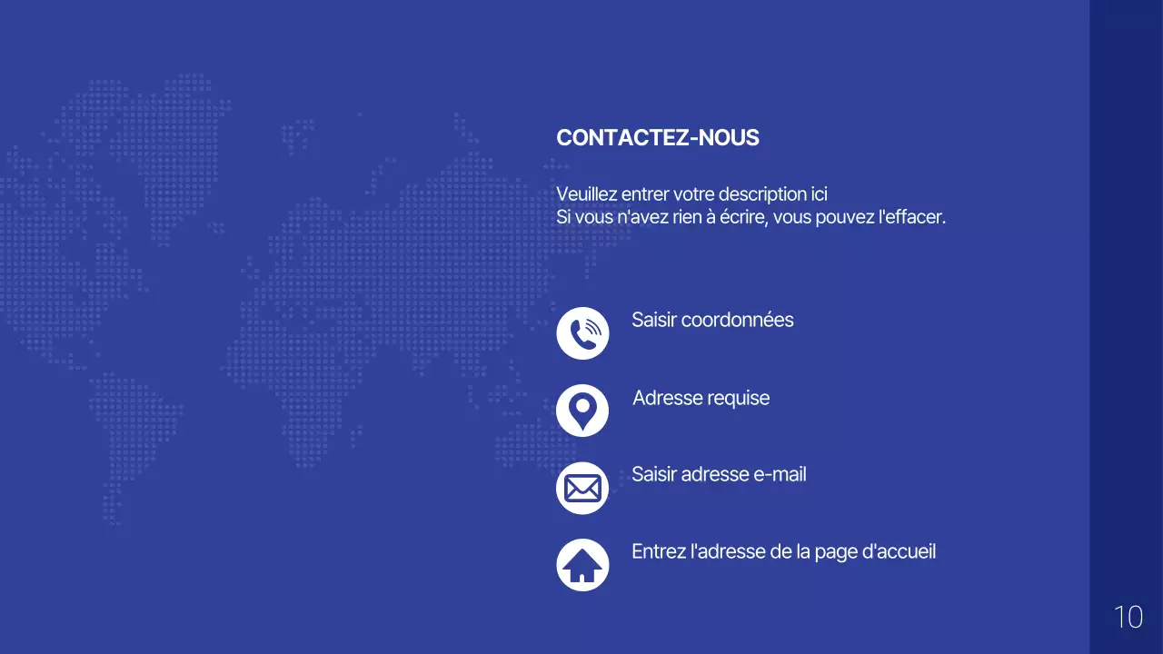 Profil d'entreprise simple