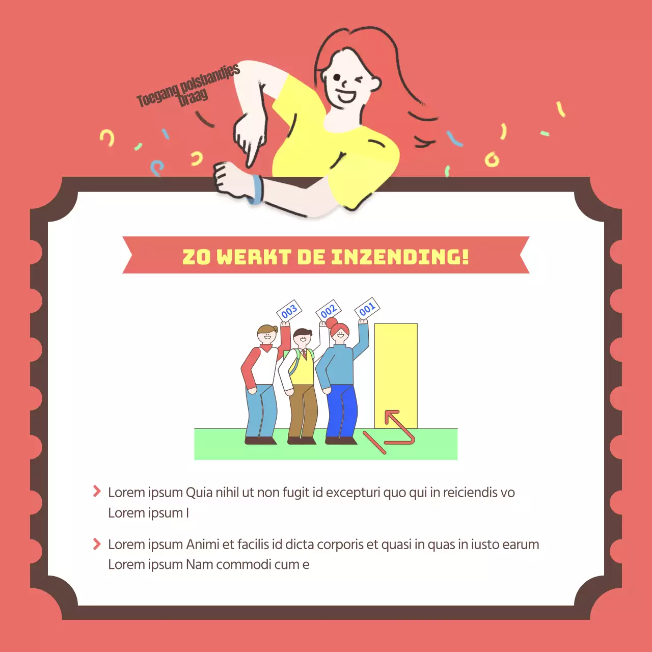 Een kleurrijk, feestelijk illustratieconcept met ruimtegids als thema