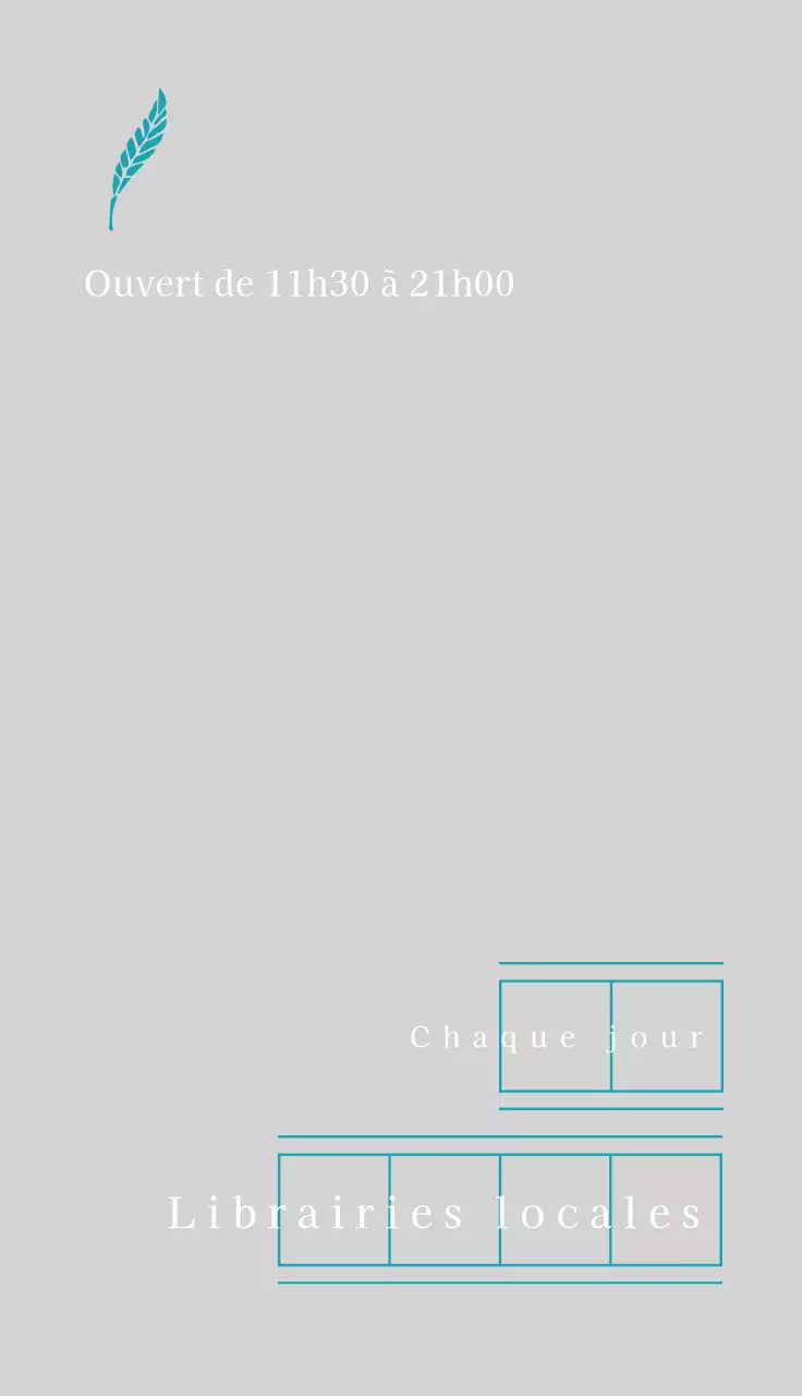 Papier manuscrit vert foncé Concept de librairie indépendante émotionnelle