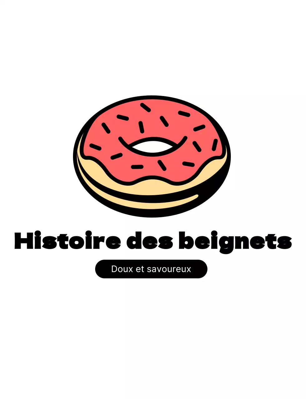 T-shirt de la boutique de beignets